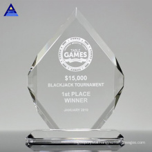 Cheap Trophy Arabic Crystal Plague Plaque and Crown Youtube Awards Shield